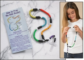 Multi-Color Snap-Together Rosary